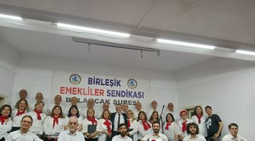 BİRLEŞİK EMEKLİLER SENDİKASI’ndan TÜRK HALK MÜZİĞİ KOROSU DİNLETİSİ