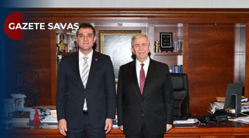 BAŞKAN KÖSE ANKARA BÜYÜKŞEHİR BELEDİYE BAŞKANI MANSUR YAVAŞ’I ZİYARET ETTİ