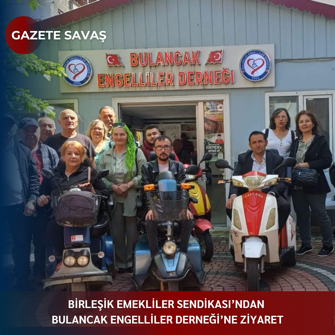 Birleşik Emekliler Sendikası’ndan Bulancak Engelliler Derneği’ne Ziyaret
