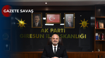 İL BAŞKANI YILMAZ, AK PARTİ DÖNEMİNDE GİRESUN’A 110 MİLYAR TL YATIRIM YAPILDIĞINI AÇIKLADI