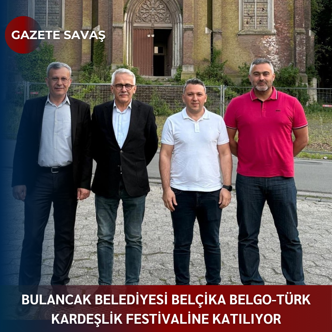 Bulancak Belediyesi Belçika Belgo-Türk Kardeşlik Festivaline katılıyor