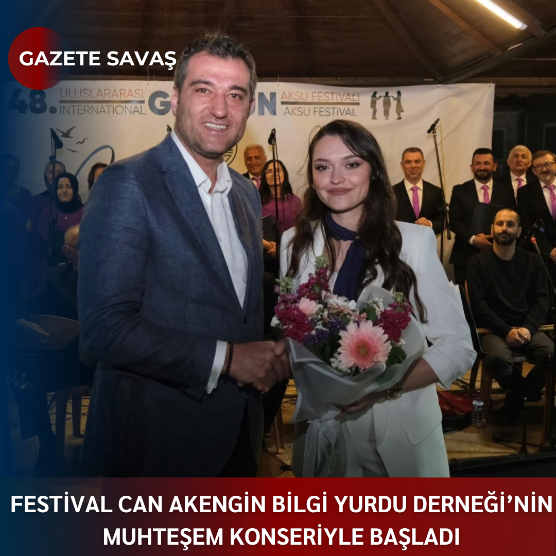 FESTİVAL CAN AKENGİN BİLGİ YURDU DERNEĞİ’NİN MUHTEŞEM KONSERİYLE BAŞLADI