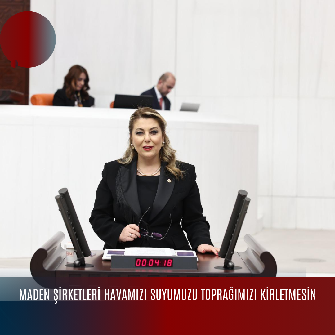 MADEN ŞİRKETLERİ HAVAMIZI SUYUMUZU TOPRAĞIMIZI KİRLETMESİN