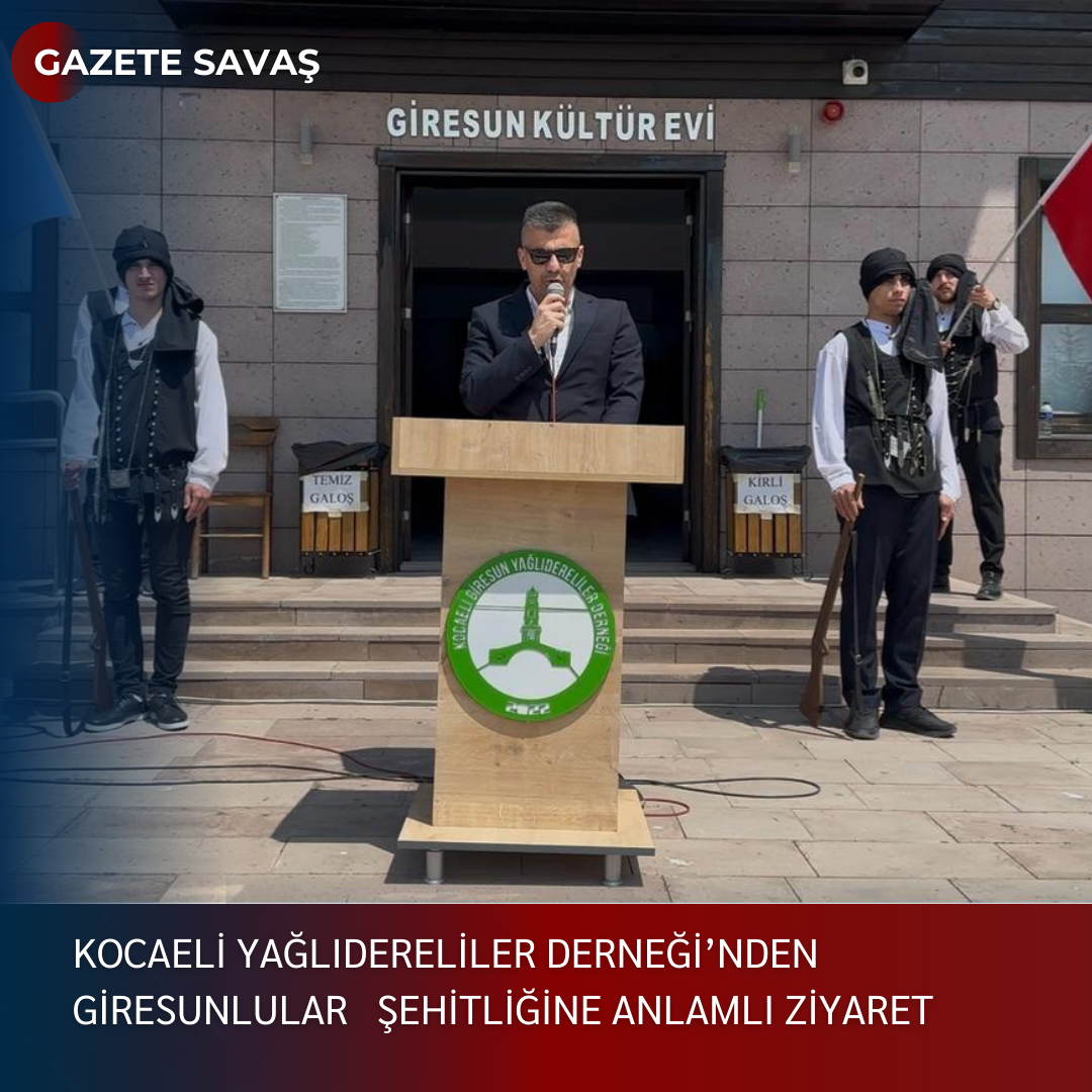 KOCAELİ YAĞLIDERELİLER DERNEĞİ’nden GİRESUNLULAR ŞEHİTLİĞİNE ANLAMLI ZİYARET
