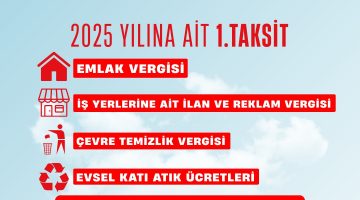 BULANCAK BELEDİYESİ’nden 2025 YILI 1. TAKSİT ÖDEMELERİ İÇİN ÖNEMLİ HATIRLATMA