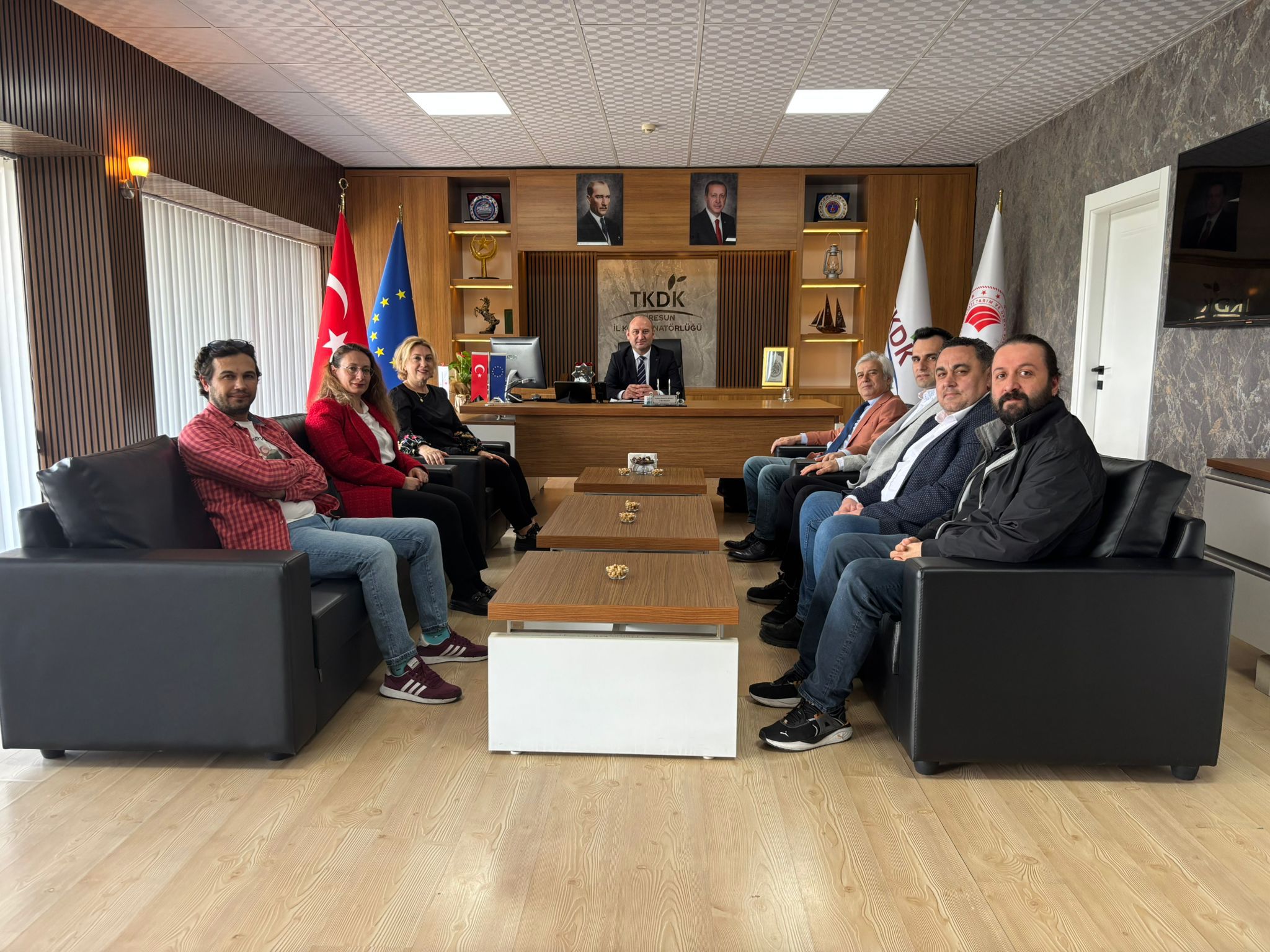 SANKON HEYETİ ÜLKE EKONOMİSİNE KATKI SAĞLAYACAK PROJELER İÇİN SAHADA