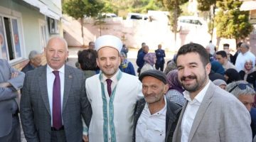 BAŞKAN AYYILDIZ, HACI ADAYLARINI UĞURLAMA TÖRENİNE KATILDI