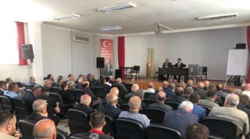 KAYMAKAM ÜNAL KOÇ BAŞKANLIĞINDA KÖYLERE HİZMET GÖTÜRME BİRLİĞİ TOPLANTISI YAPILDI