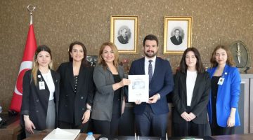 LÖSEV’den PİRAZİZ BELEDİYE BAŞKANI AYYILDIZ’a NEZAKET ZİYARETİ