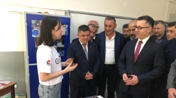 KAYMAKAM ÜNAL KOÇ BİLİM FUARINA KATILDI