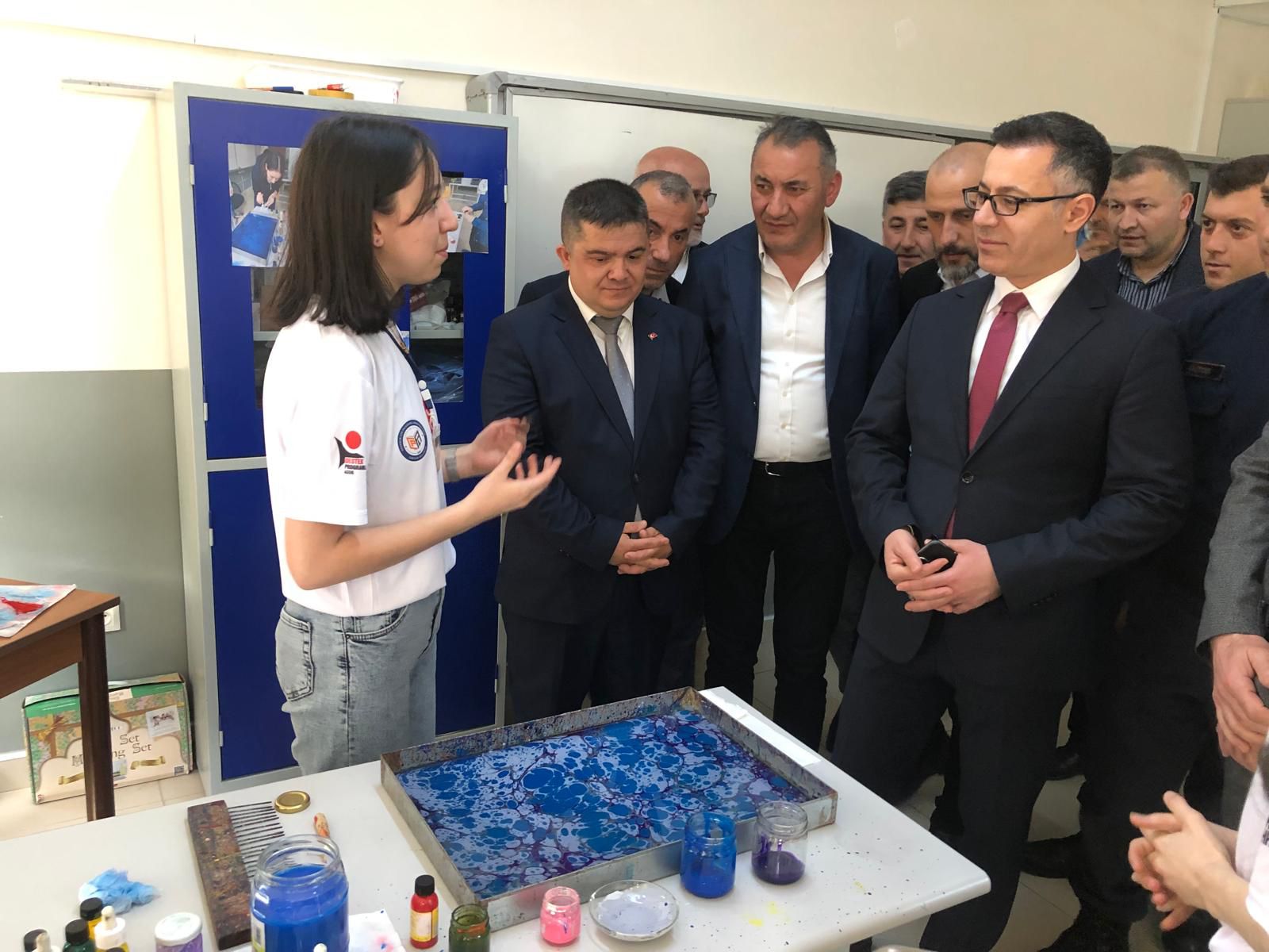 KAYMAKAM ÜNAL KOÇ BİLİM FUARINA KATILDI