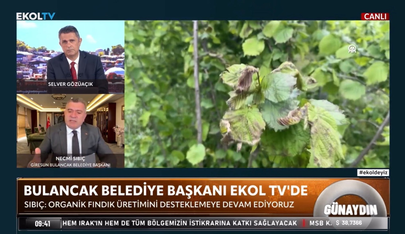 BAŞKAN SIBIÇ Ekol TV’de BULANCAK’ı ANLATTI