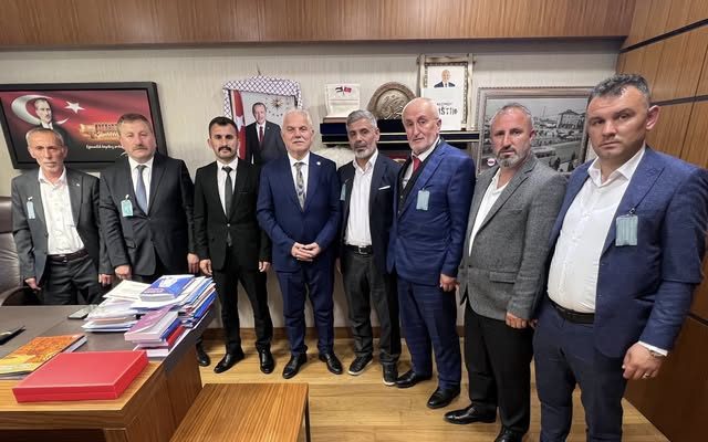 GİRESUN MİLLETVEKİLİ NAZIM ELMAS, TBMM’DE ESPİYELİ KONUKLARINI AĞIRLADI