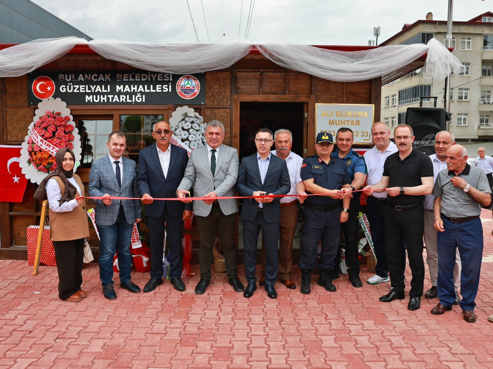 GÜZELYALI MAHALLESİ MUHTARLIK EVİ AÇILDI