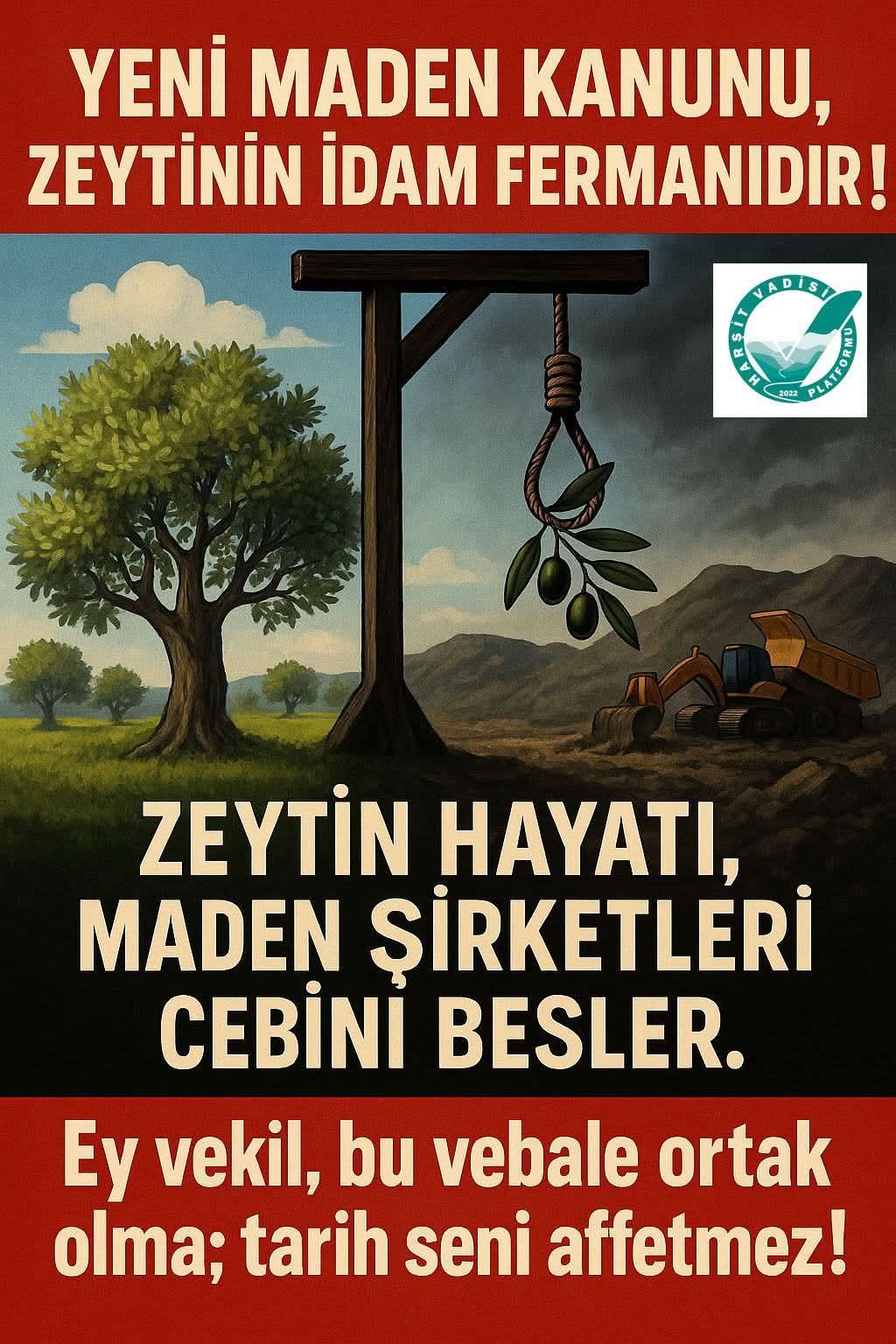 ÇETİNKAYA, “BUGÜN ZEYTİN YARIN FINDIK ALANLARI TEHLİKE ALTINDA”