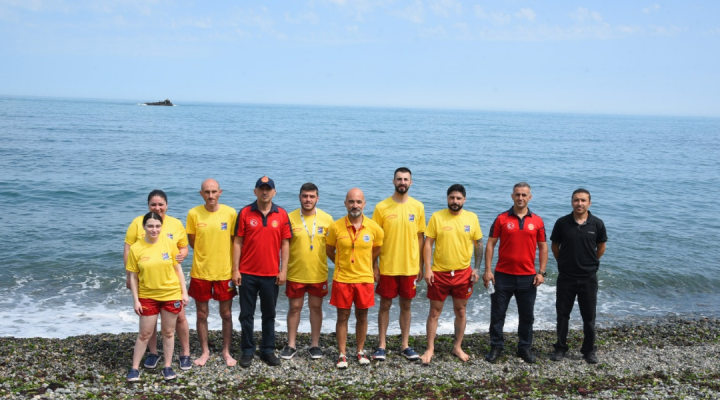 GİRESUN BELEDİYESİ CANKURTARAN EKİBİ YENİ SEZONA HAZIR