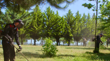 PARKLARDA TEMİZLİK VE ONARIM ÇALIŞMALARINA HIZ VERİLDİ