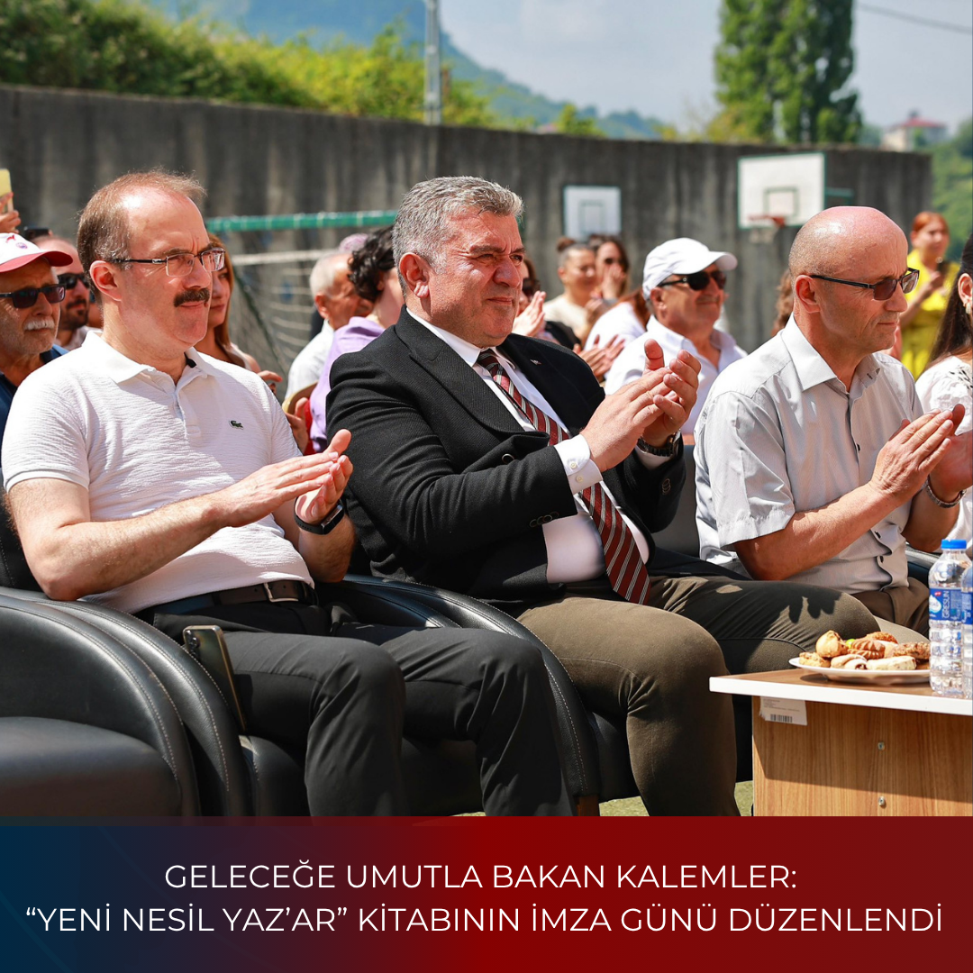 GELECEĞE UMUTLA BAKAN KALEMLER: “YENİ NESİL YAZ’AR” KİTABININ İMZA GÜNÜ DÜZENLENDİ