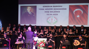 GİRESUN BAROSU’ndan TÜRK SANAT MÜZİĞİ RÜZGÂRI