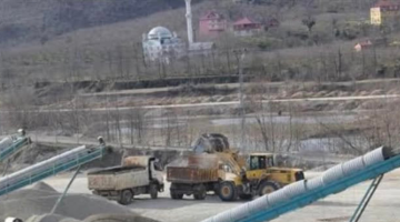 TİREBOLU ŞANTİYESİ, BÖLGENİN ÜRETİM YÜKÜNÜ OMUZLUYOR