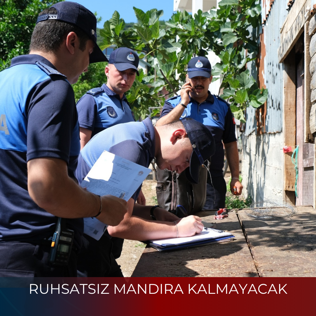 RUHSATSIZ MANDIRA KALMAYACAK