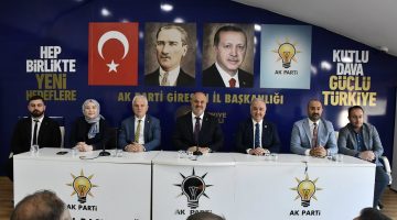 “AK Parti GİRESUN TEŞKİLATLARI BAYRAMDA BİRLİK MESAJLARI VERDİ”