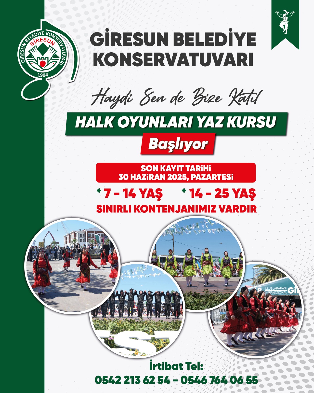 GİRESUN BELEDİYESİ HALK OYUNLARI KURSU AÇIYOR