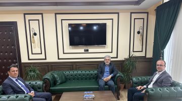 MİLLÎ EĞİTİM BAKAN YARDIMCISI YELKENCİ’DEN DERELİ KAYMAKAMLIĞI’NA ZİYARET