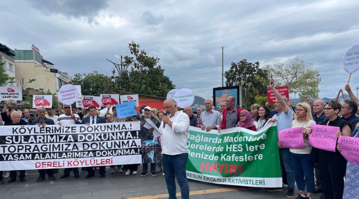 GİRESUN’da DOĞA NÖBETİ: VAHŞİ MADENCİLİĞE KARŞI SES YÜKSELDİ