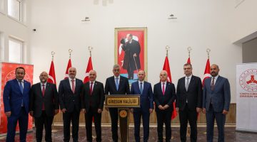 SAĞLIK BAKANI KEMAL MEMİŞOĞLU GİRESUN’da BİR DİZİ TEMASLARDA BULUNDU