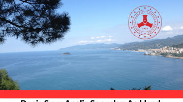 DENİZ SUYU ANALİZ SONUÇLARI AÇIKLANDI