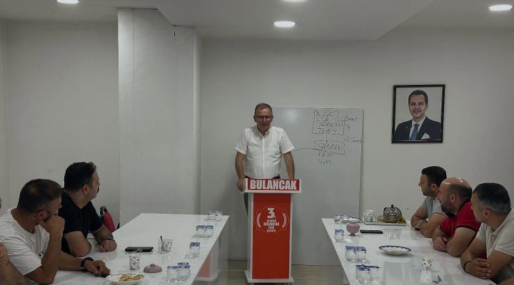 YENİDEN REFAH PARTİSİ BULANCAK İLÇE TEŞKİLATI HAFTALIK TOPLANTISINI GERÇEKLEŞTİRDİ