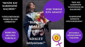 GİRESUN EĞİTİM  SEN ‘’BİR KADIN DAHA EKSİLMEYECEĞİZ: AYŞE TOKYAZ İÇİN ADALET