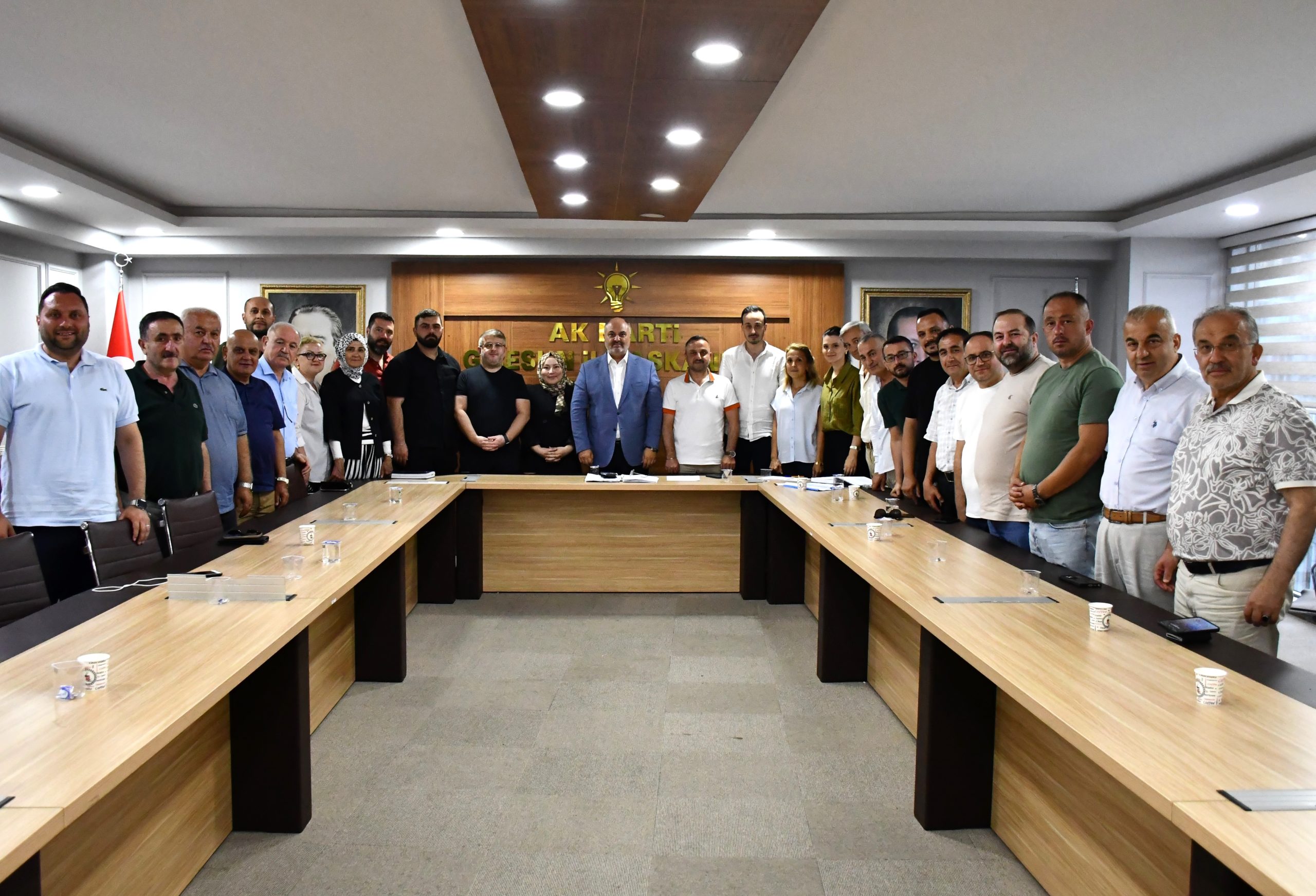 AK PARTİ 32. İSTİŞARE VE DEĞERLENDİRME TOPLANTISI GERÇEKLEŞTİRİLDİ