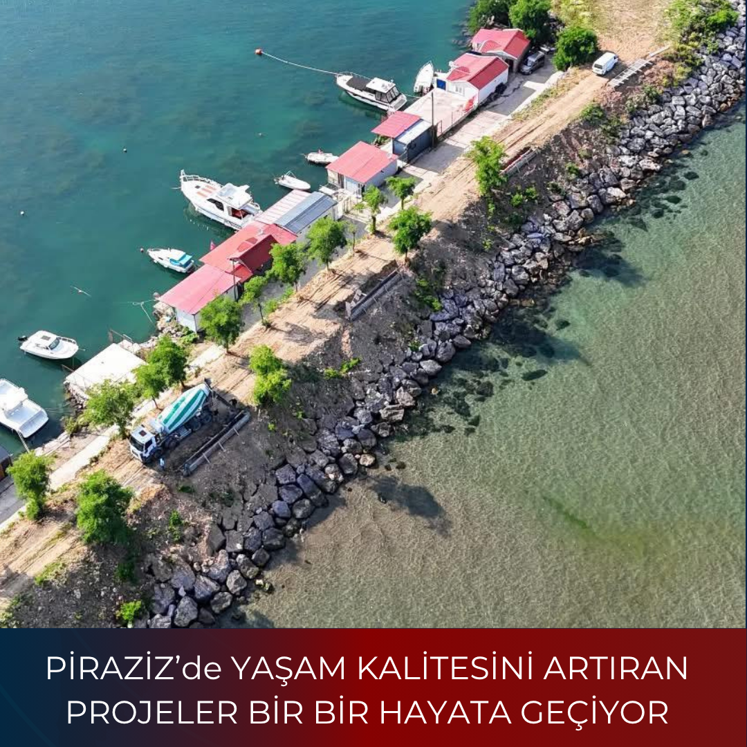 PİRAZİZ’de YAŞAM KALİTESİNİ ARTIRAN PROJELER BİR BİR HAYATA GEÇİYOR