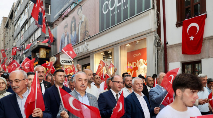 15 TEMMUZ GİRESUN’DA COŞKULU BİR ŞEKİLDE ANILDI
