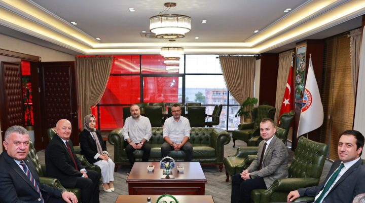 KAYMAKAM ÖMER FARUK TUNCER’DEN BULANCAK BELEDİYESİ’NE İADE-İ ZİYARET