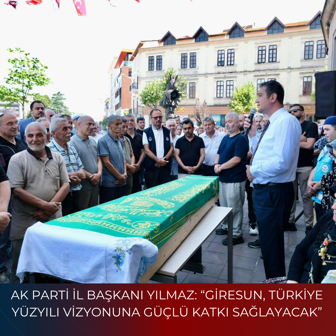 GİRESUN BELEDİYESİ’NİN EMEKTAR İSMİ AYDIN SARIYILDIZ’A SON VEDA
