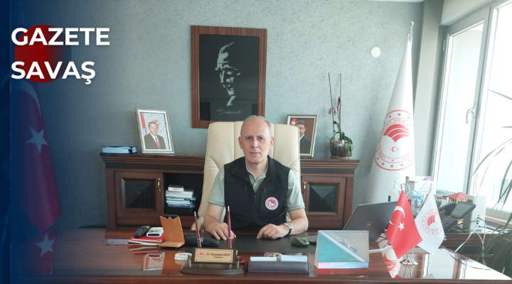 İL TARIM VE ORMAN MÜDÜRÜ ANGIN’IN VEDA MESAJI