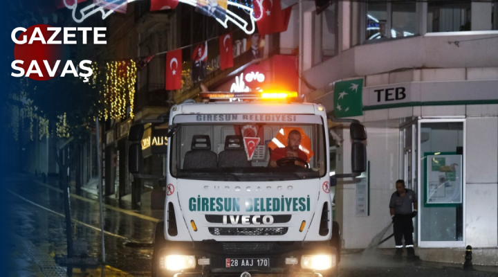 ŞEHRİN KALBİ GAZİ CADDESİ PIRIL PIRIL YAPILDI