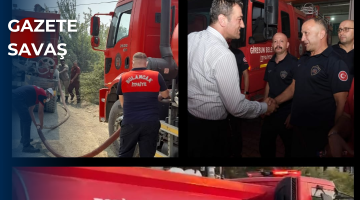 GİRESUN’DAN KARABÜK YANGININA ÜÇ KOLDAN DESTEK