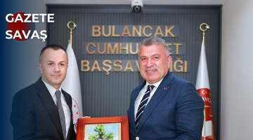 BAŞKAN NECMİ SIBIÇ’TAN YENİ BAŞSAVCI HÜSEYİN KOLOĞLU’NA İYİ DİLEK ZİYARETİ