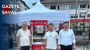 YENİDEN REFAH PARTİSİ’NDEN EŞ ZAMANLI ÜYE STANDI ÇALIŞMASI