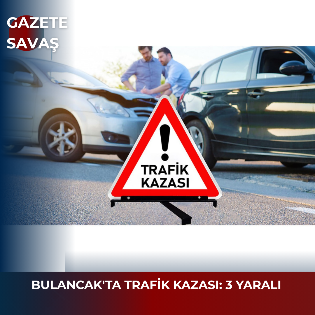 BULANCAK’TA TRAFİK KAZASI: 3 YARALI