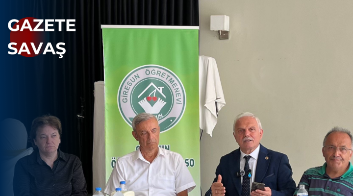 MİLLETVEKİLİ ELMAS, GİRESUN BASINIYLA BİR ARAYA GELDİ