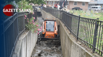 GÖRELE’de DERE VE KANAL TEMİZLİĞİ HIZ KESMİYOR