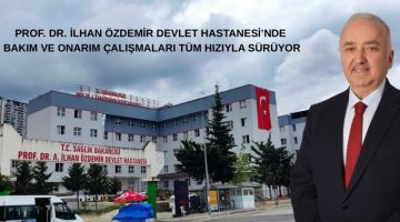 GİRESUN PROF. DR. İLHAN ÖZDEMİR DEVLET HASTANESİ’NDE BAKIM VE ONARIM ÇALIŞMALARI TÜM HIZIYLA SÜRÜYOR