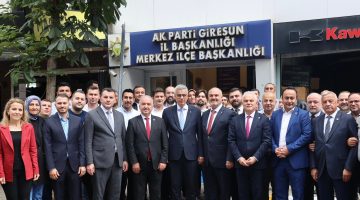 SAĞLIK BAKANI PROF. DR. KEMAL MEMİŞOĞLU GİRESUN’DA BİR DİZİ ZİYARETTE BULUNDU
