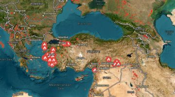 2025 TÜRKİYE YANGIN HARİTASI AÇIKLANDI: RİSK ALTINDAKİ İLLER BELİRLENDİ