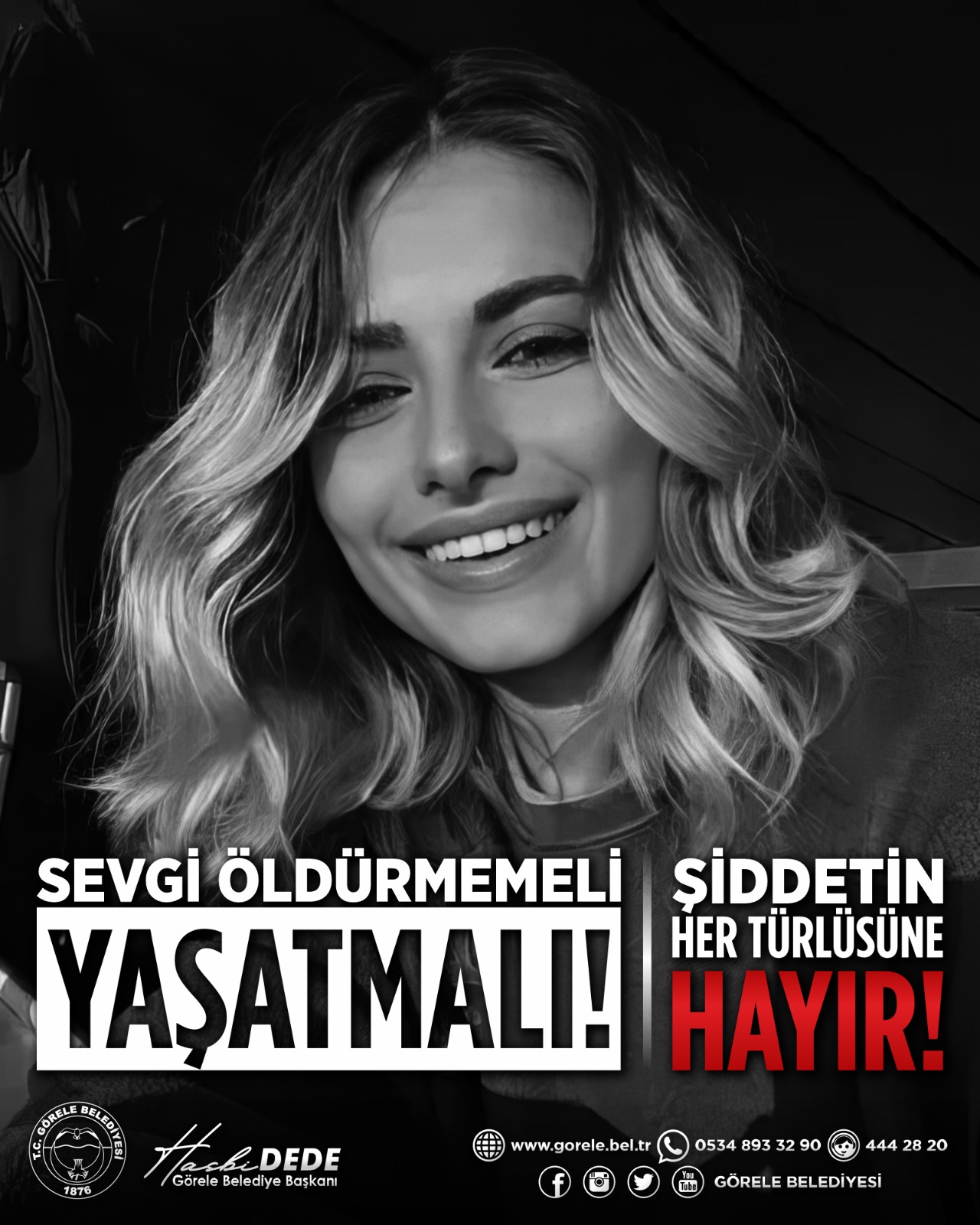 BELEDİYE BAŞKANI HASBİ DEDE’DEN KADIN CİNAYETİNE TEPKİ